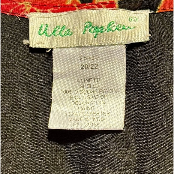Ulla Popken Bohemian Style Blouse 20/22 - Picture 6 of 7